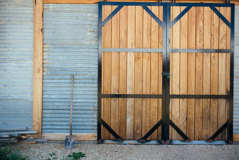 Big Mountain Homes hand-made doors