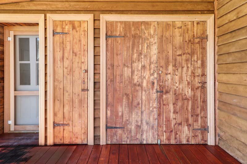 100-Year-Old Renovation - Timber Doors